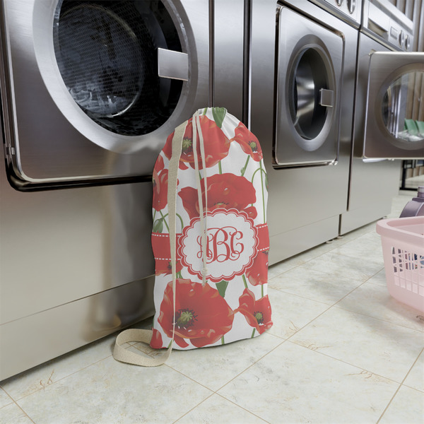 Poppies Small Landry Bag - In Context