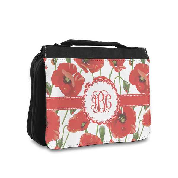 Custom Poppies Toiletry Bag - Small (Personalized)