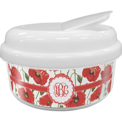 Poppies Snack Container (Personalized)