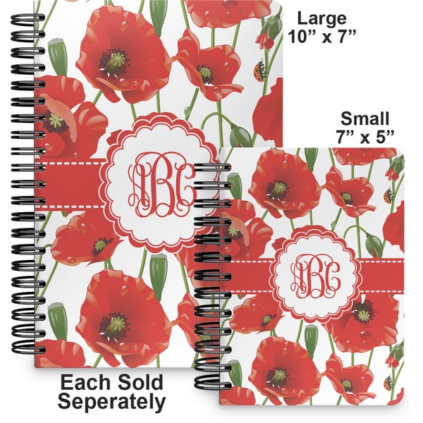 Poppies Spiral Journal - Comparison