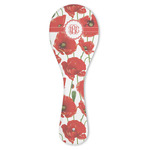 Poppies Ceramic Spoon Rest (Personalized)