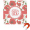 Poppies Square Car Magnet