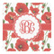 Poppies Square Decal (Personalized)