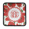 Poppies Iron On Square Patch w/ Monogram