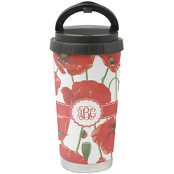 Poppies Stainless Steel Coffee Tumbler (Personalized)
