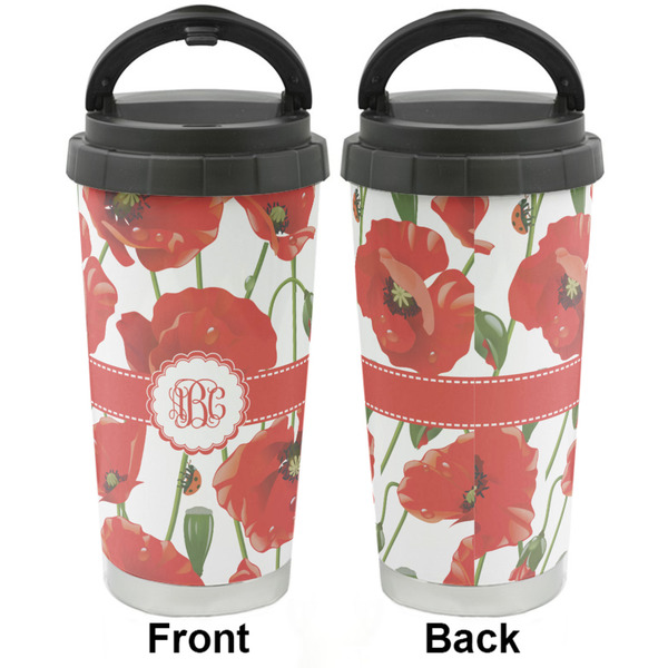 Poppies Stainless Steel Travel Cup - Apvl