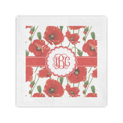 Poppies Cocktail Napkins (Personalized)