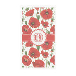Poppies Guest Towels - Full Color - Standard (Personalized)