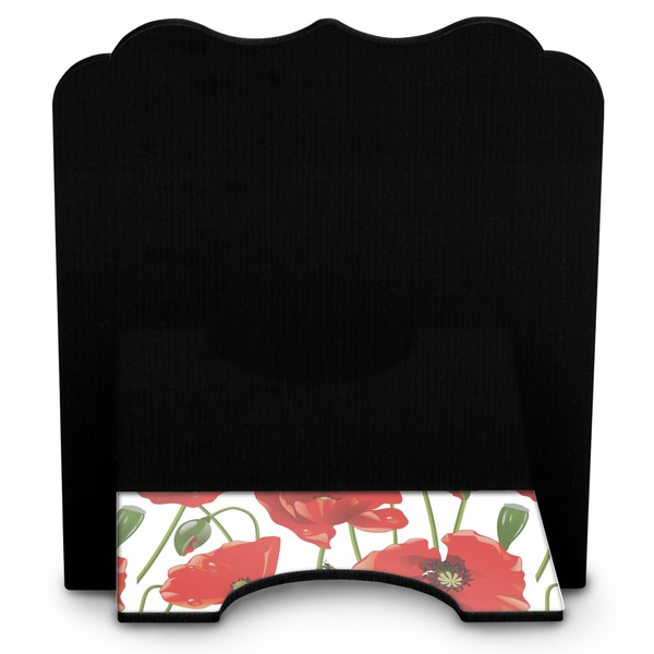Poppies Stylized Tablet Stand - Back