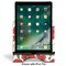 Poppies Stylized Tablet Stand - Front with ipad