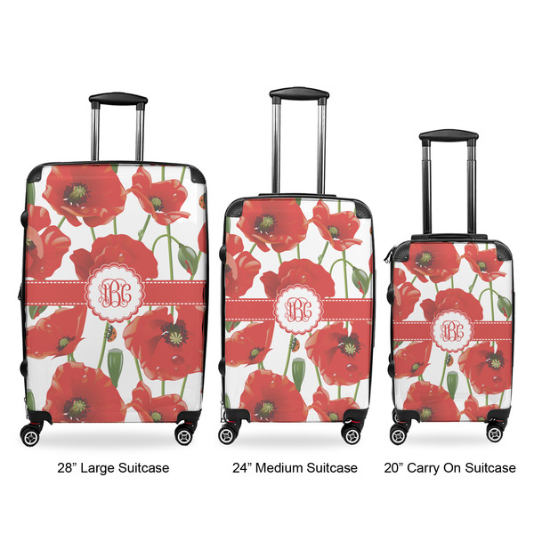Poppies Suitcase Set 1 - APPROVAL