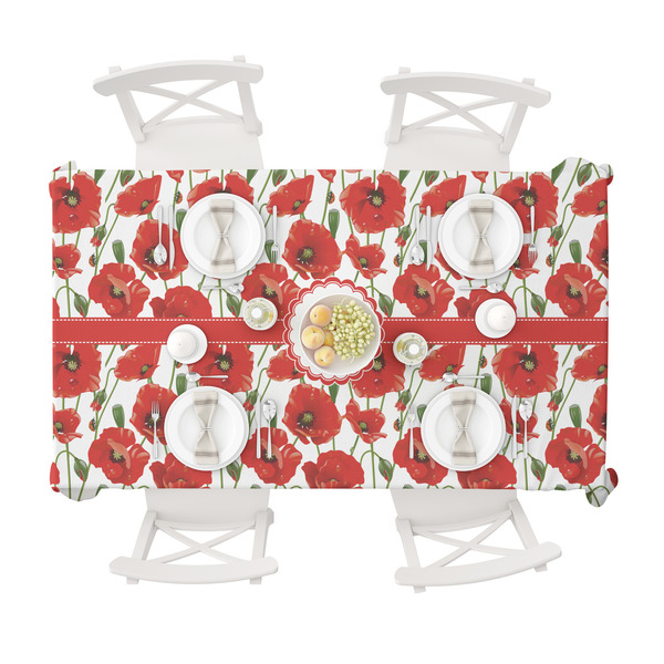 Poppies Tablecloths (58"x102") - TOP VIEW