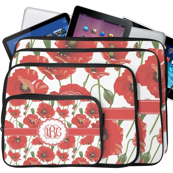 Poppies Tablet & Laptop Case Sizes