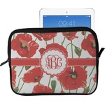Poppies Tablet Case / Sleeve - Large (Personalized)