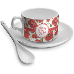 Poppies Tea Cup (Personalized)