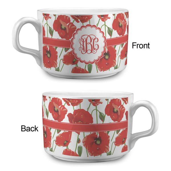 Poppies Tea Cup - Single Apvl
