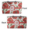 Poppies Tote w/Black Handles - Front & Back Views