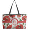 Poppies Beach Totes Bag - w/ Black Handles (Personalized)