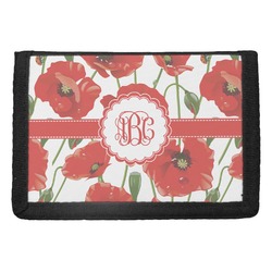 Poppies Trifold Wallet (Personalized)