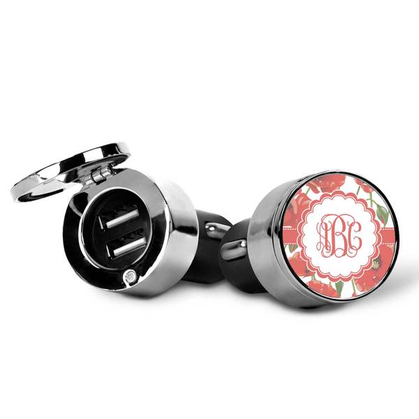 Poppies USB Car Charger
