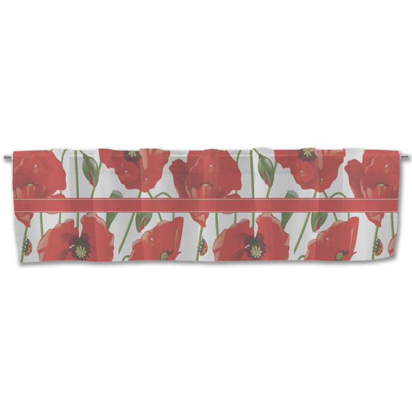 Poppies Valance - Front