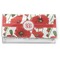 Poppies Vinyl Check Book Cover - Front