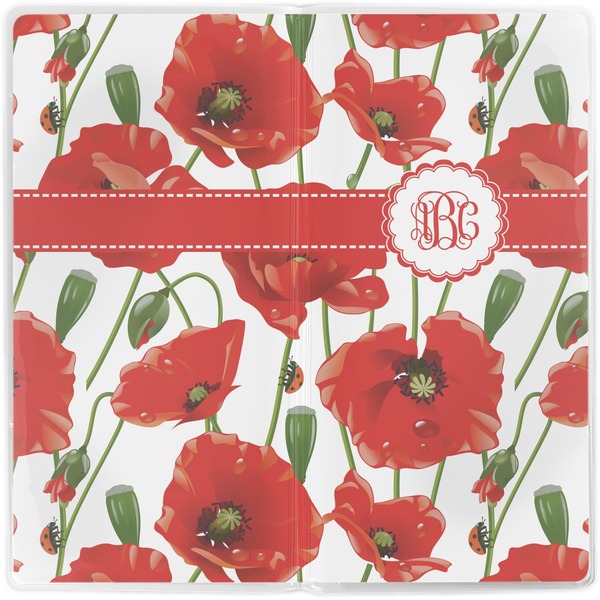 Poppies Vinyl Document Wallet - Apvl