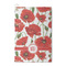 Poppies Waffle Weave Golf Towel - Front/Main