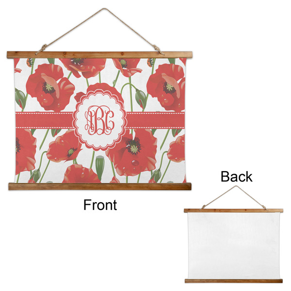 Poppies Wall Hanging Tapestry - Landscape - APPROVAL