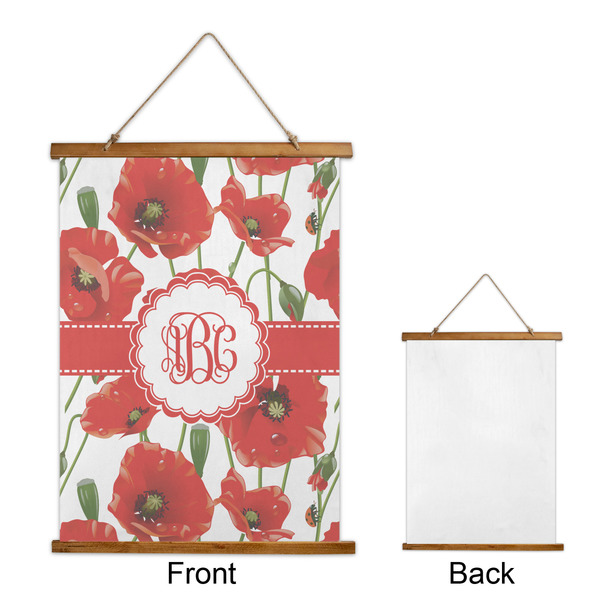 Poppies Wall Hanging Tapestry - Portrait - APPROVAL