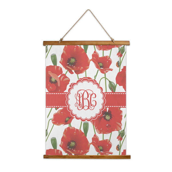 Custom Poppies Wall Hanging Tapestry (Personalized)