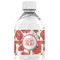 Poppies Water Bottle Label - Single Front