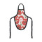 Poppies Wine Bottle Apron - FRONT/APPROVAL