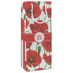 Poppies Wine Gift Bags - Gloss (Personalized)