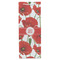 Poppies Wine Gift Bag - Matte - Front