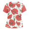 Poppies Womens Crew Neck T Shirt - Main