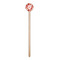 Poppies Wooden 6" Stir Stick - Round - Single Stick