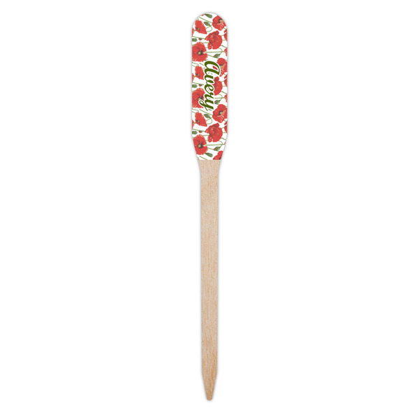 Poppies Wooden Food Pick - Paddle - Single Pick