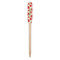 Poppies Wooden Food Pick - Paddle - Single Pick