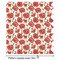 Poppies Wrapping Paper Roll - Matte - Partial Roll