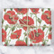 Poppies Wrapping Paper Roll - Matte - Wrapped Box