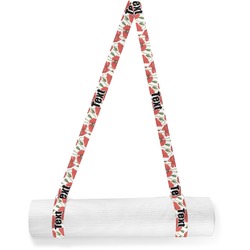 Poppies Yoga Mat Strap (Personalized)
