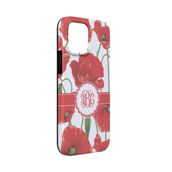 Poppies iPhone Case - Rubber Lined - iPhone 13 Mini (Personalized)