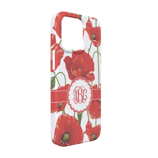 Custom Poppies iPhone Case - Plastic - iPhone 13 Pro (Personalized)