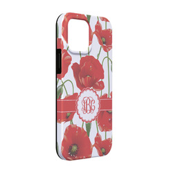 Poppies iPhone Case - Rubber Lined - iPhone 13 Pro (Personalized)