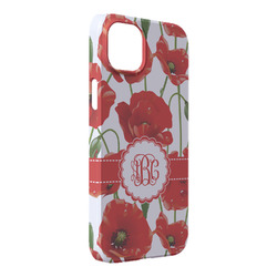 Poppies iPhone Case - Plastic - iPhone 14 Pro Max (Personalized)