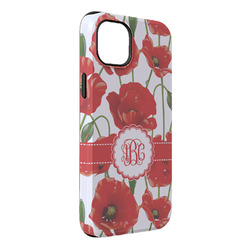 Poppies iPhone Case - Rubber Lined - iPhone 14 Pro Max (Personalized)