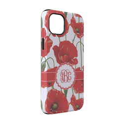 Poppies iPhone Case - Rubber Lined - iPhone 14 Pro (Personalized)