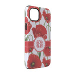 Poppies iPhone Case - Rubber Lined - iPhone 14 (Personalized)