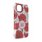 Poppies iPhone 14 Tough Case - Angle